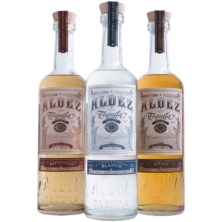 Aldez Tequila Organic Trio